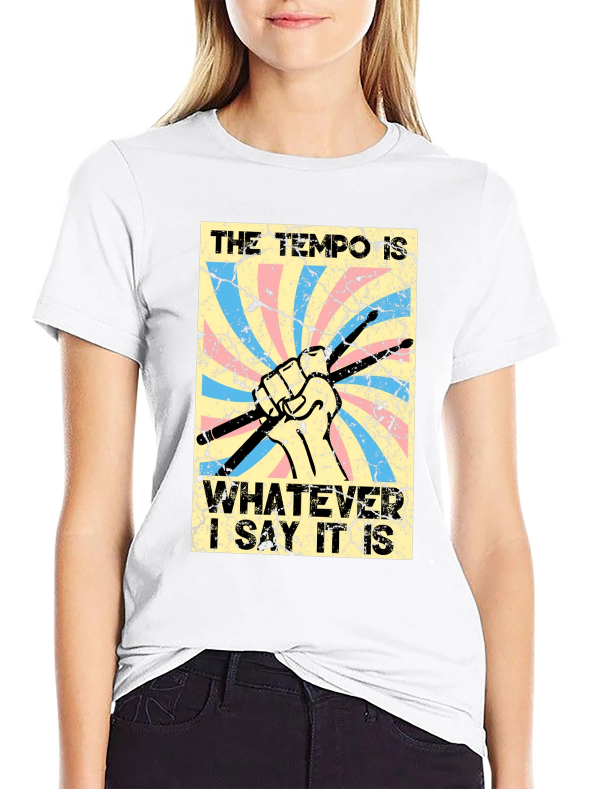 The Tempo Drummer Graphic Tee