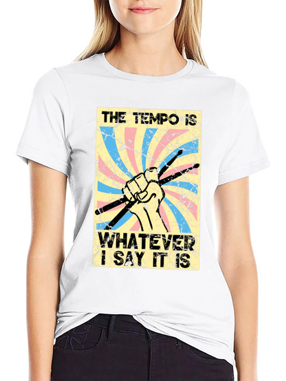 The Tempo Drummer Graphic Tee