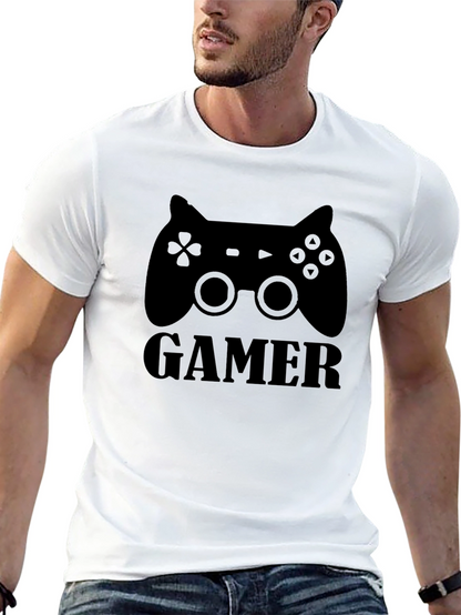 Gamer Controller T-Shirt - Black Gaming Tee