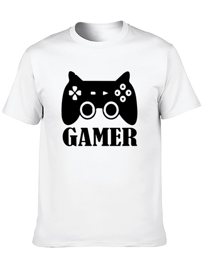 Gamer Controller T-Shirt - Black Gaming Tee