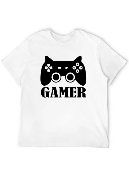 Gamer Controller T-Shirt - Black Gaming Tee