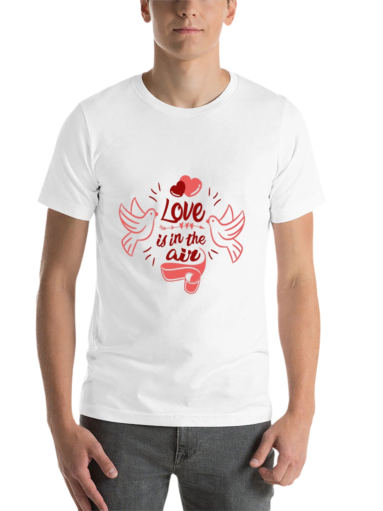 Love is in the Air Valentines Day T-Shirt