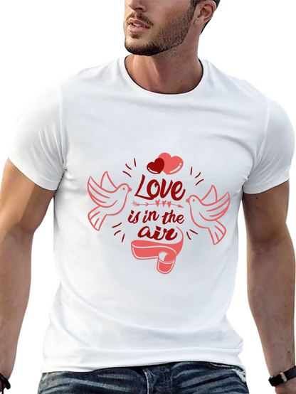 Love is in the Air Valentines Day T-Shirt