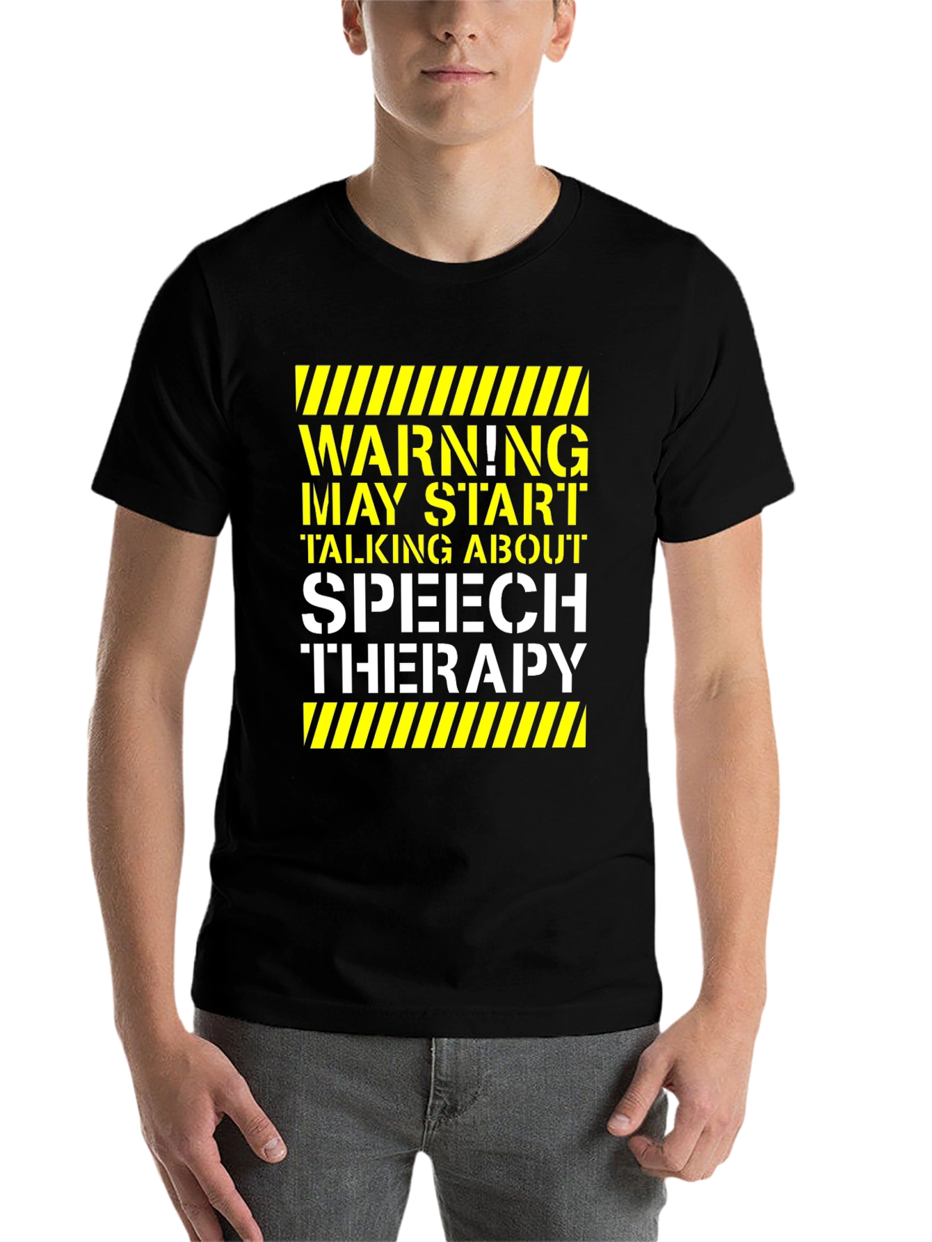 Speech Therapy T-Shirt - Warning May Start Talking