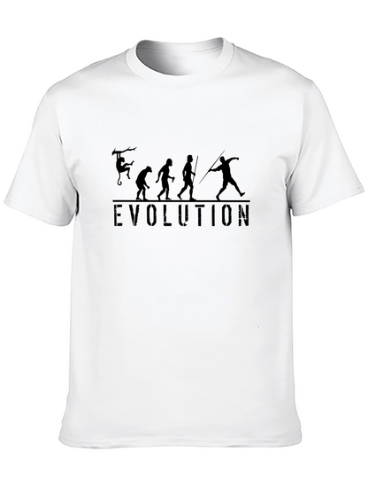 Evolution Graphic Black T-Shirt
