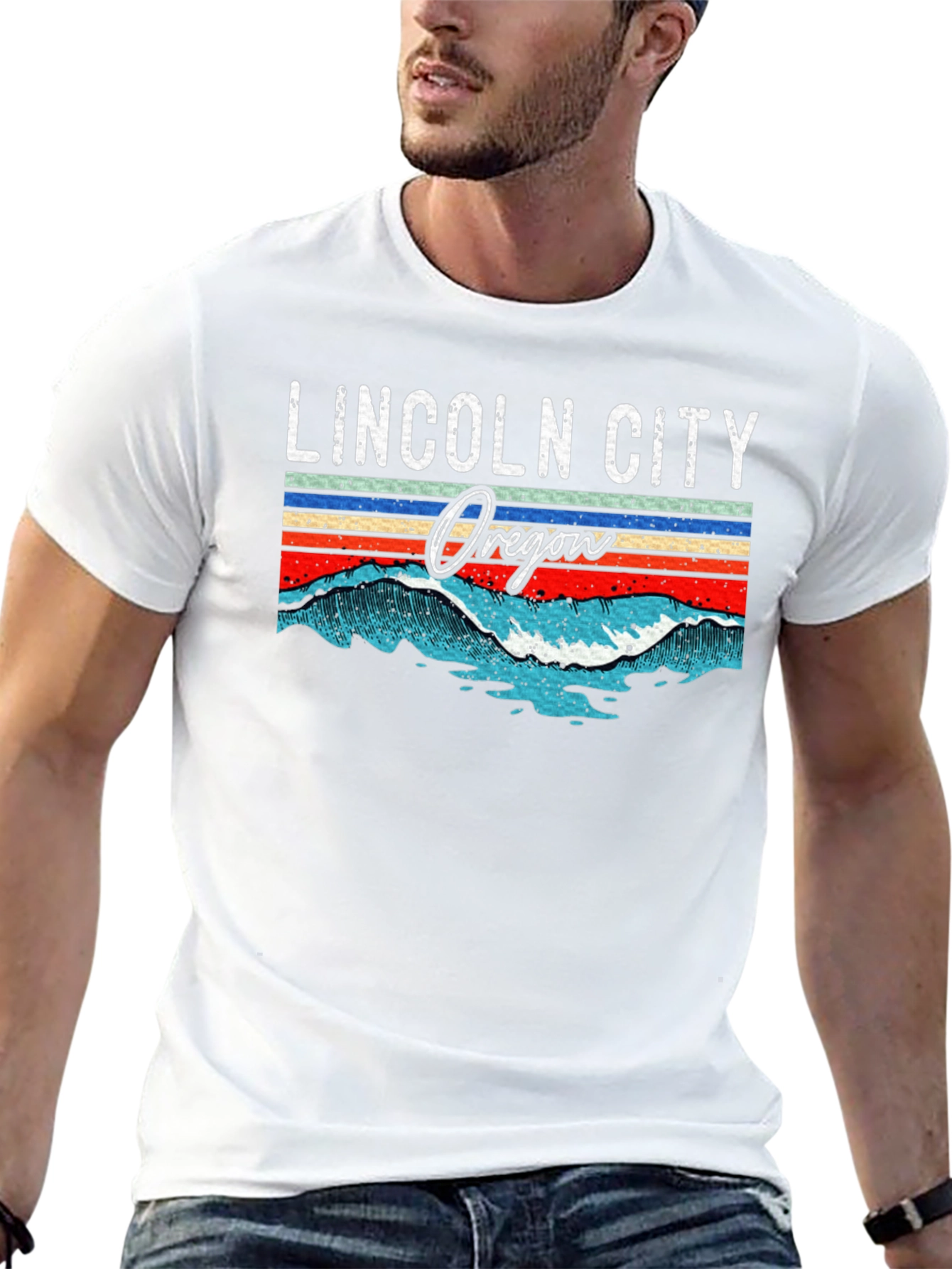 Lincoln City Oregon Graphic Tee