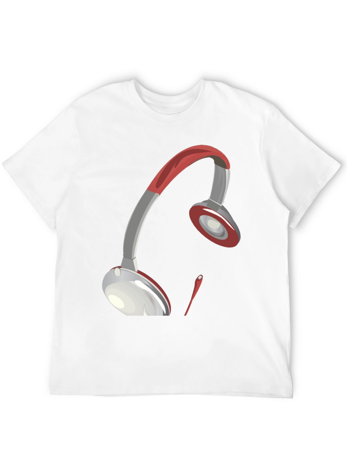 Artistic Headphones Graphic Tee