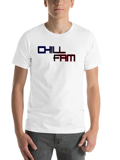 Chill Fam Graphic Print Black T-Shirt