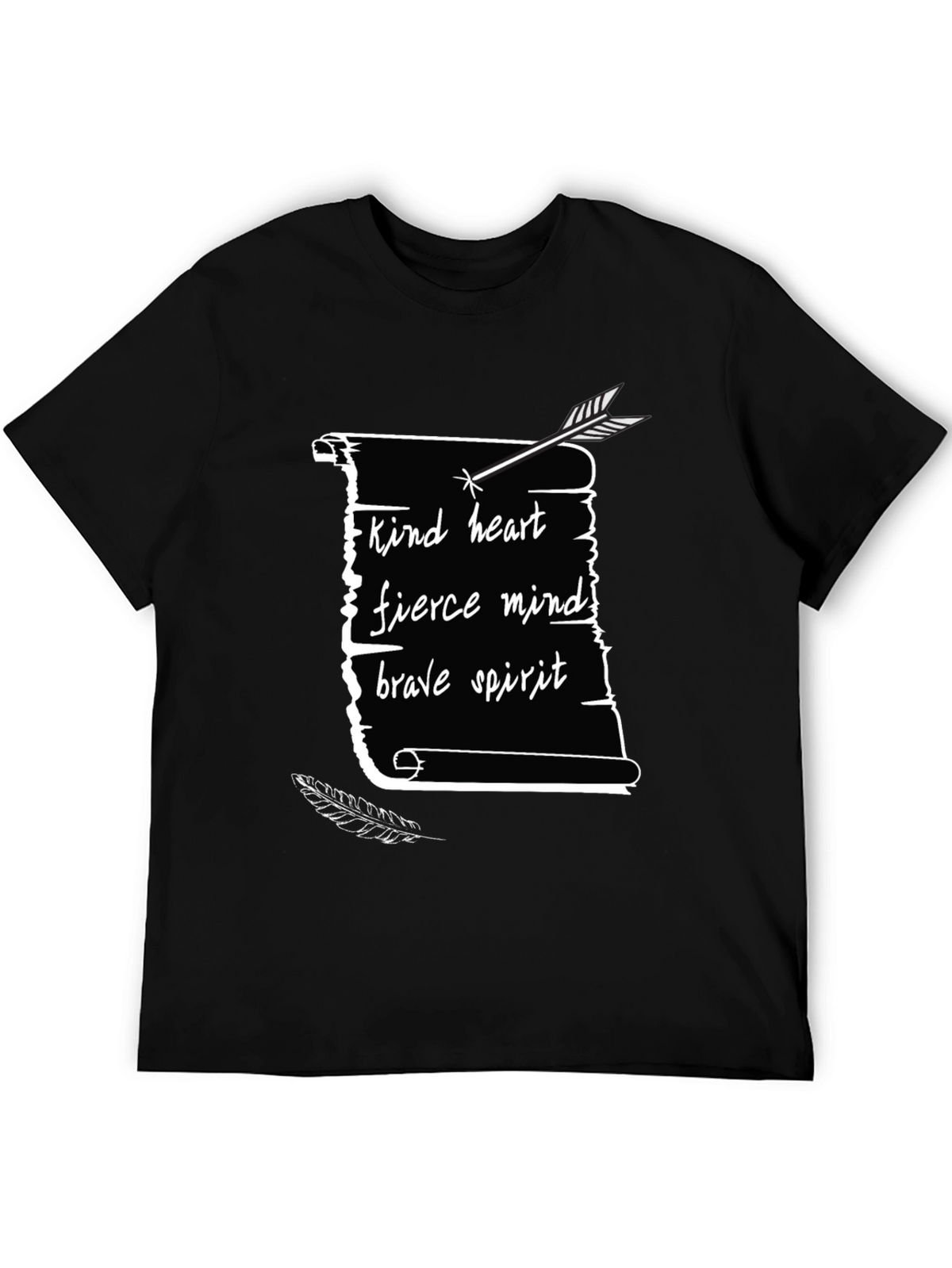 Kind Heart Brave Spirit Graphic Tee