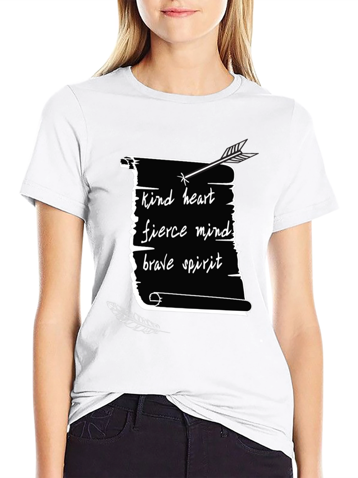 Kind Heart Brave Spirit Graphic Tee