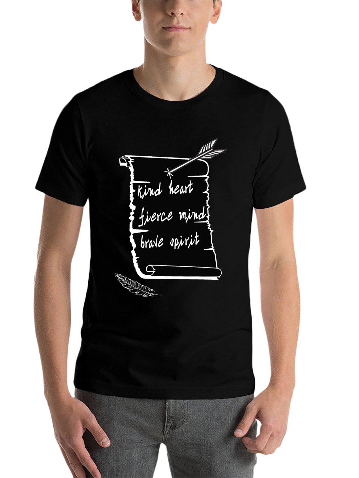 Kind Heart Brave Spirit Graphic Tee