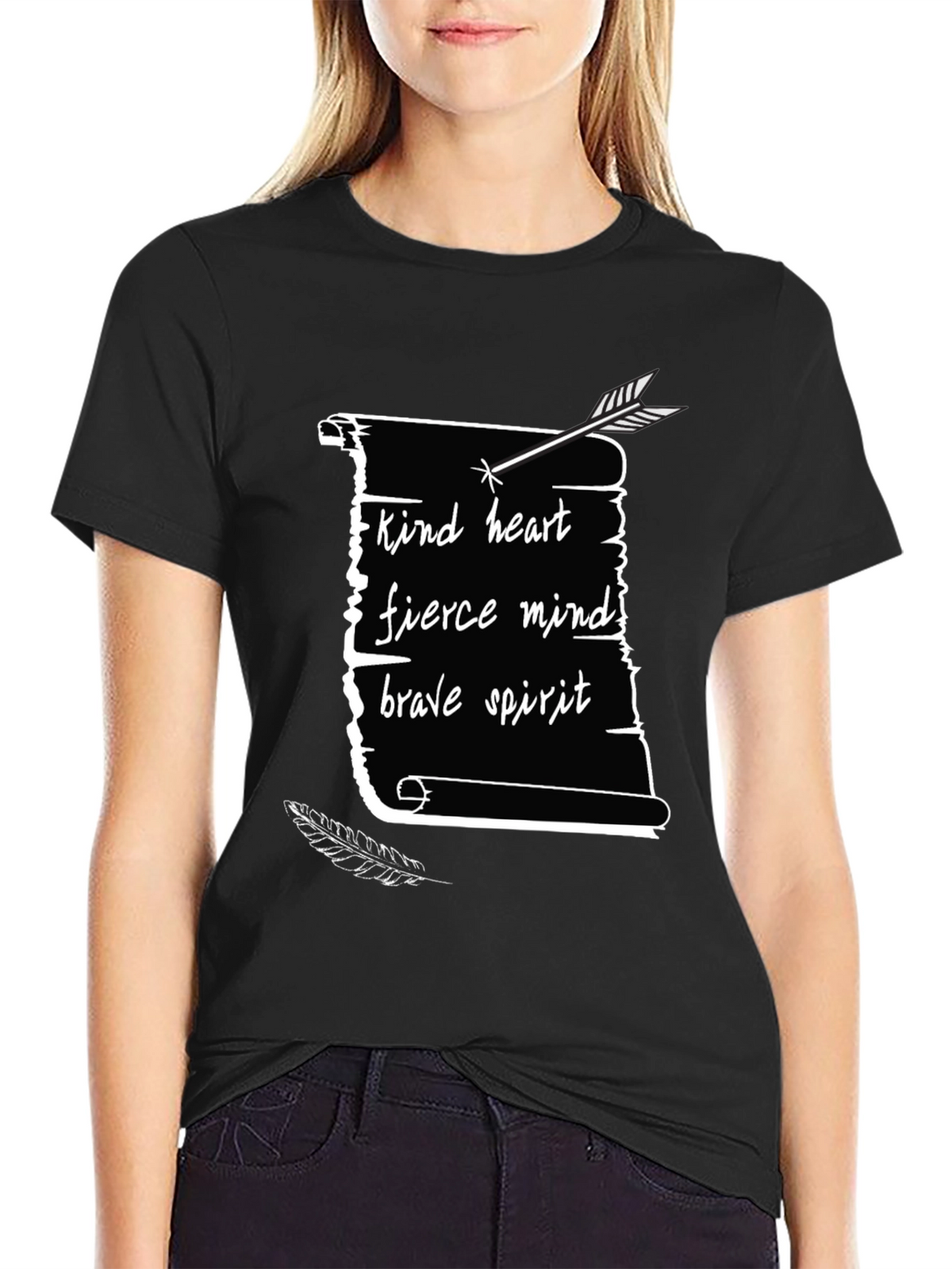 Kind Heart Brave Spirit Graphic Tee