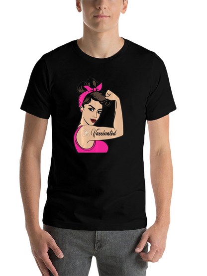 Vaccinated Rosie the Riveter T-Shirt