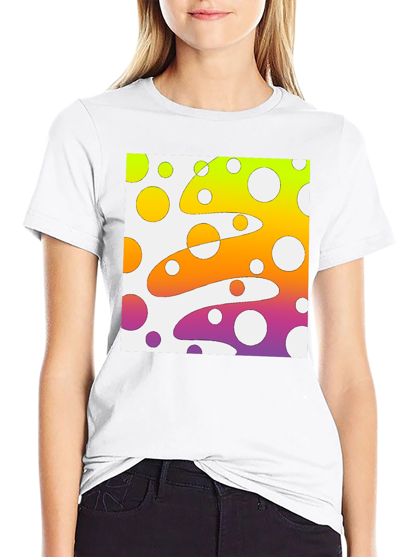 Funky Bubble T-Shirt - Groovy Retro Style