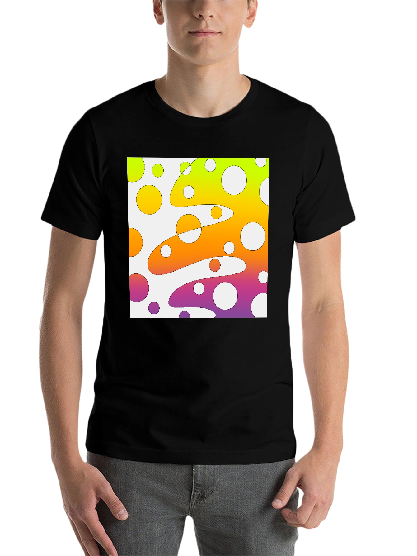 Funky Bubble T-Shirt - Groovy Retro Style