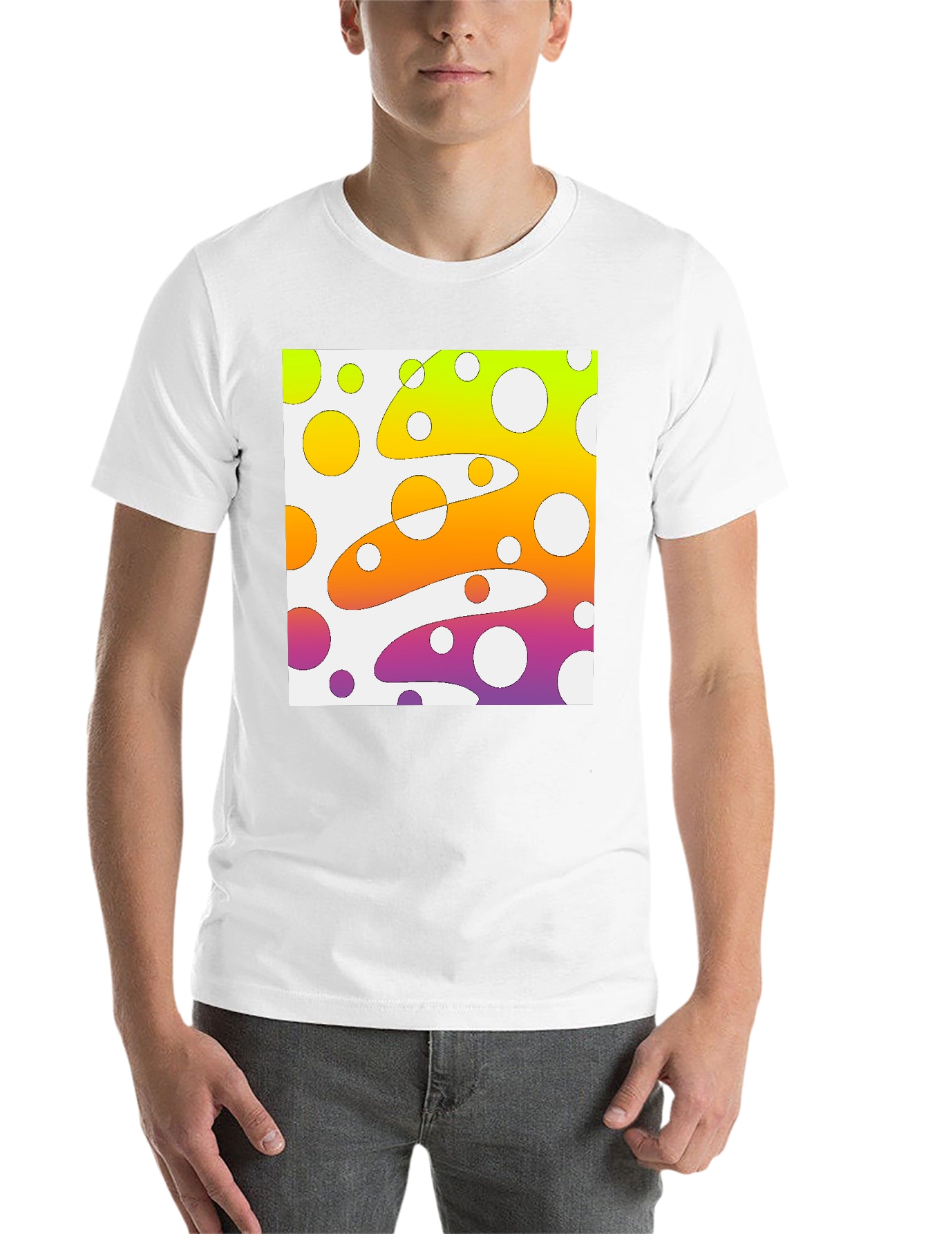 Funky Bubble T-Shirt - Groovy Retro Style