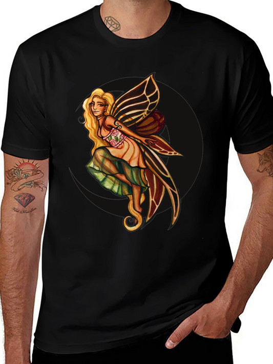 Fairy Graphic Tee - Unique Fantasy Design