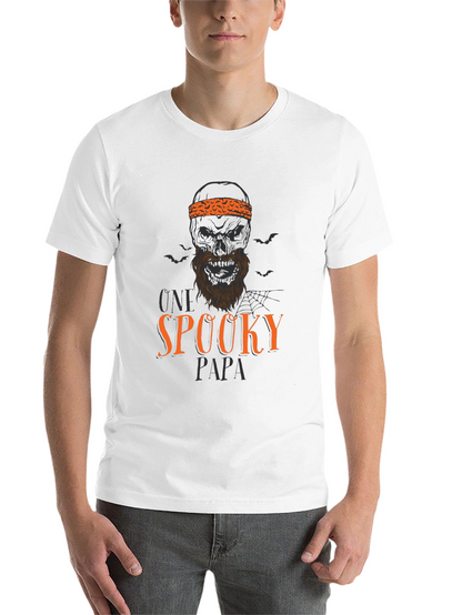 Spooky Papa Halloween Graphic T-Shirt