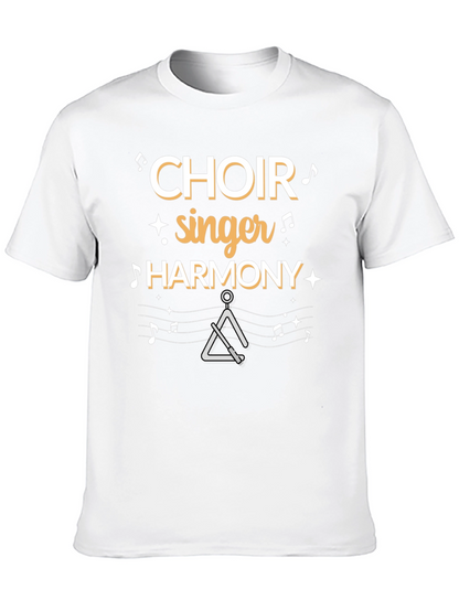 Choir Singer Harmony T-Shirt - Music Lover Tee