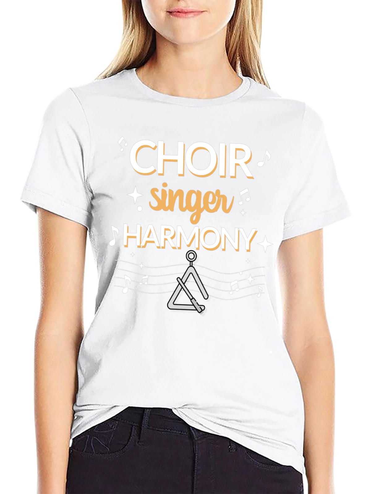 Choir Singer Harmony T-Shirt - Music Lover Tee