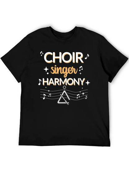 Choir Singer Harmony T-Shirt - Music Lover Tee