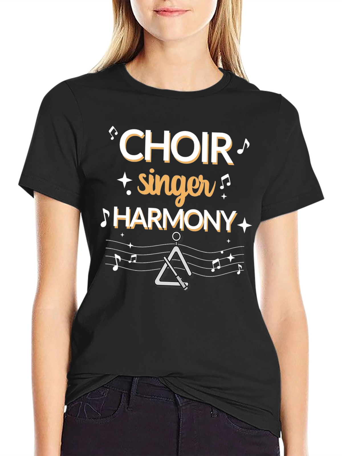 Choir Singer Harmony T-Shirt - Music Lover Tee