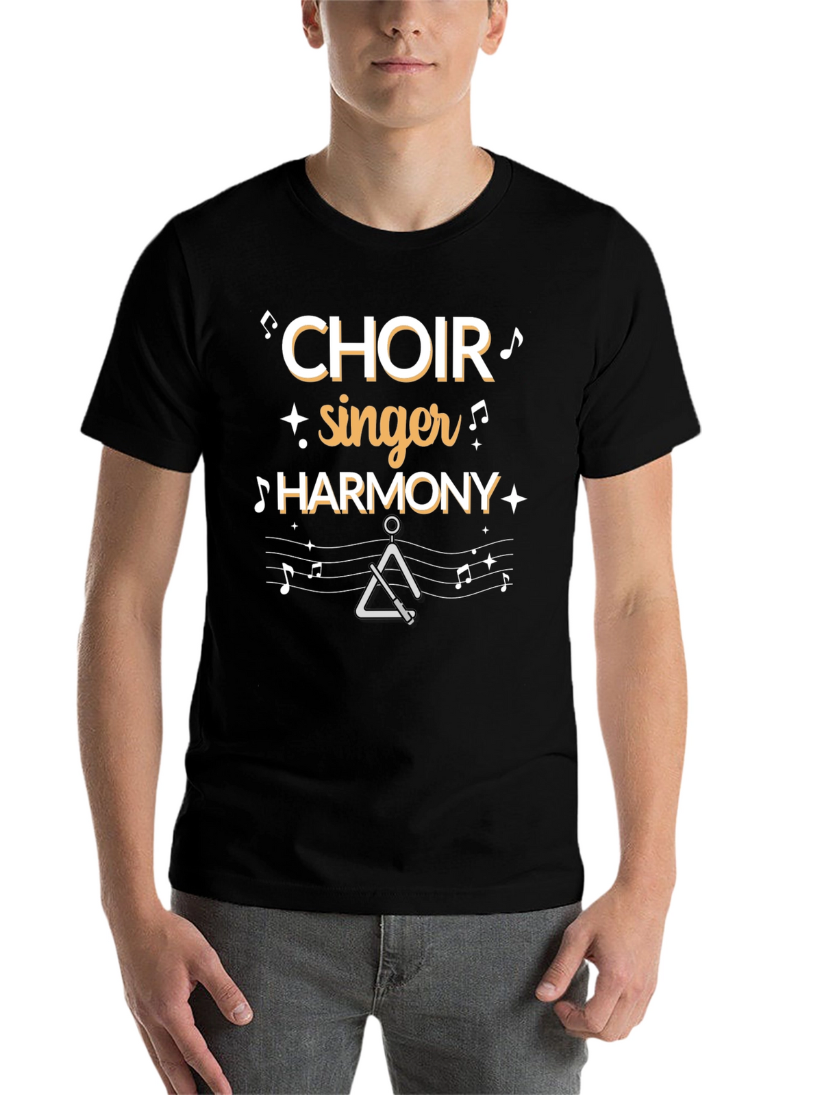 Choir Singer Harmony T-Shirt - Music Lover Tee