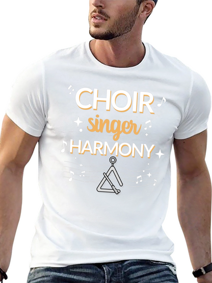 Choir Singer Harmony T-Shirt - Music Lover Tee