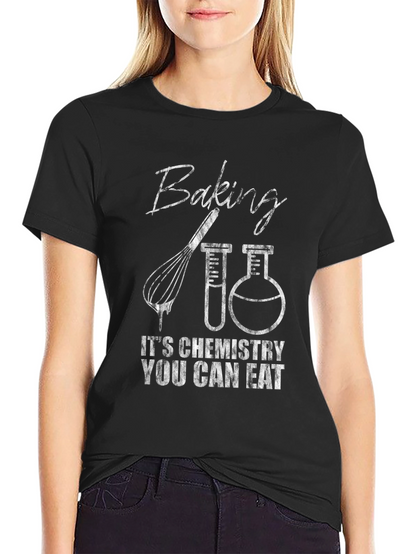 Baking Chemistry T-Shirt - Foodie Gift