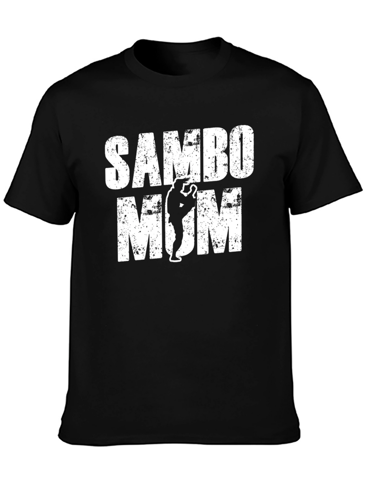 Sambo Mom T-Shirt - Black Graphic Tee