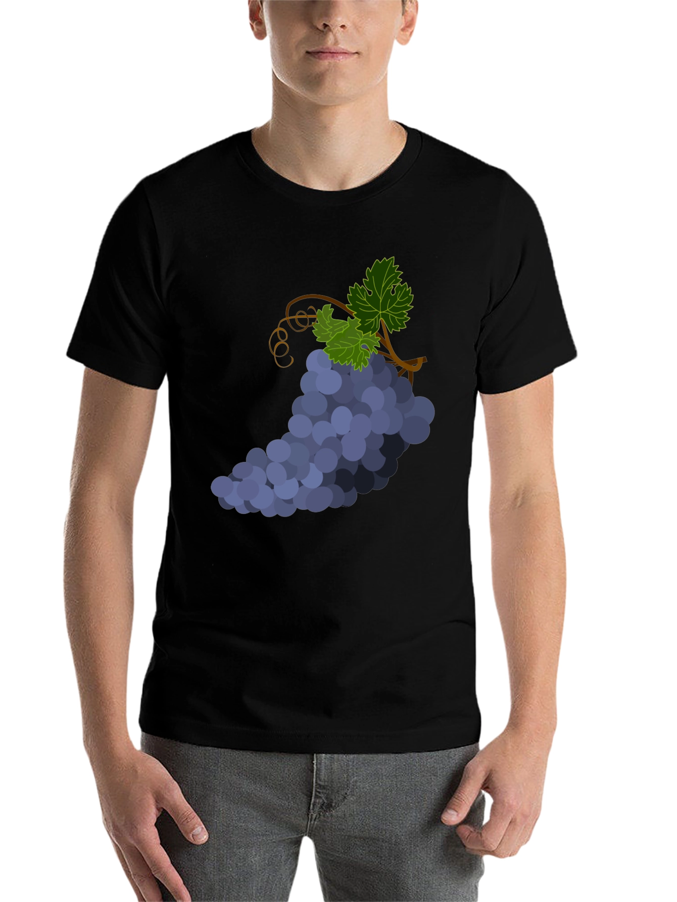 Grapes Graphic T-Shirt - Unique Design