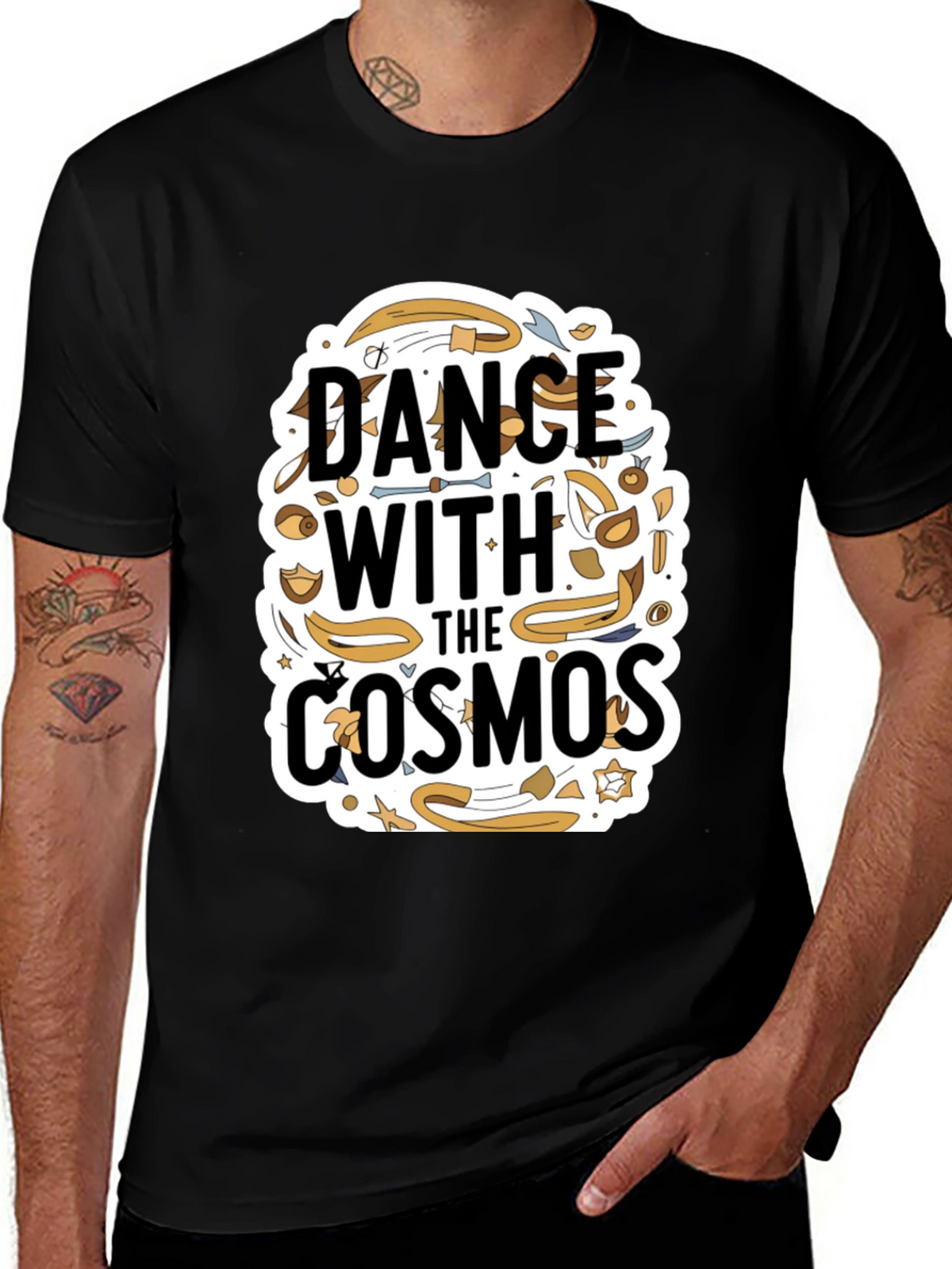 Dance With The Cosmos Graphic Tee