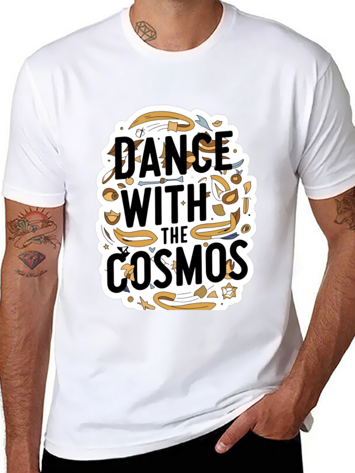 Dance With The Cosmos Graphic Tee