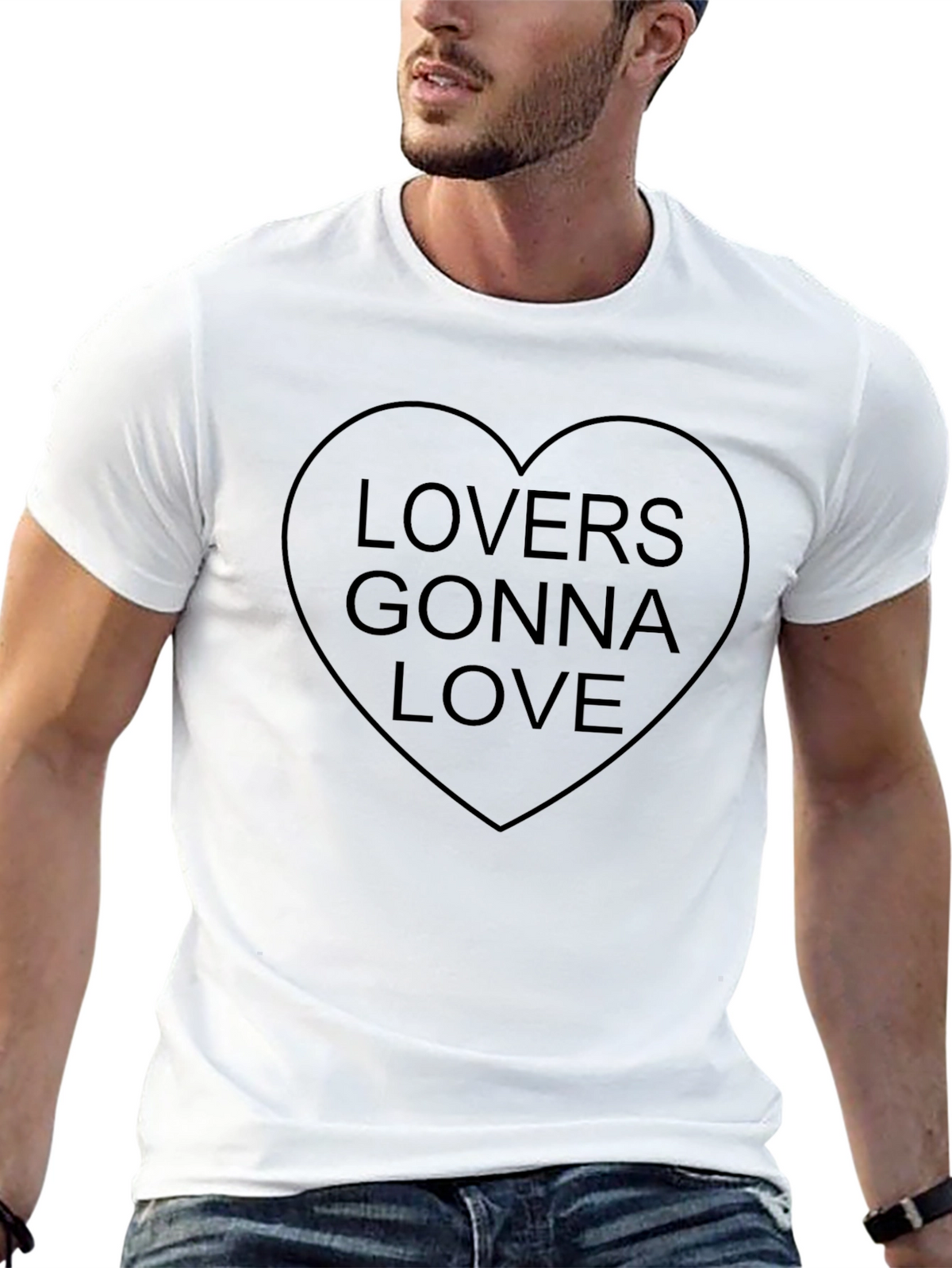 Lovers Gonna Love Heart T-Shirt - Soft Cotton Tee