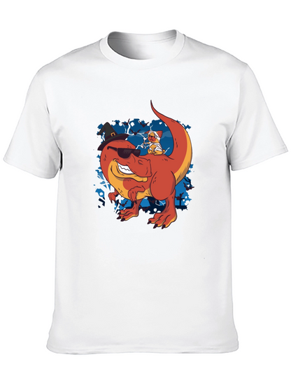 Dino & Mummy Dog Halloween Tee