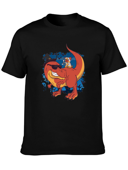 Dino & Mummy Dog Halloween Tee