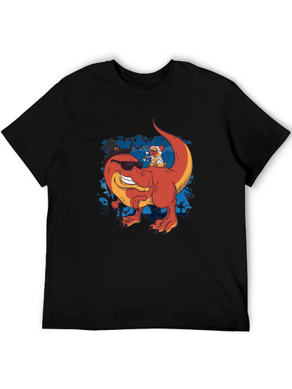Dino & Mummy Dog Halloween Tee