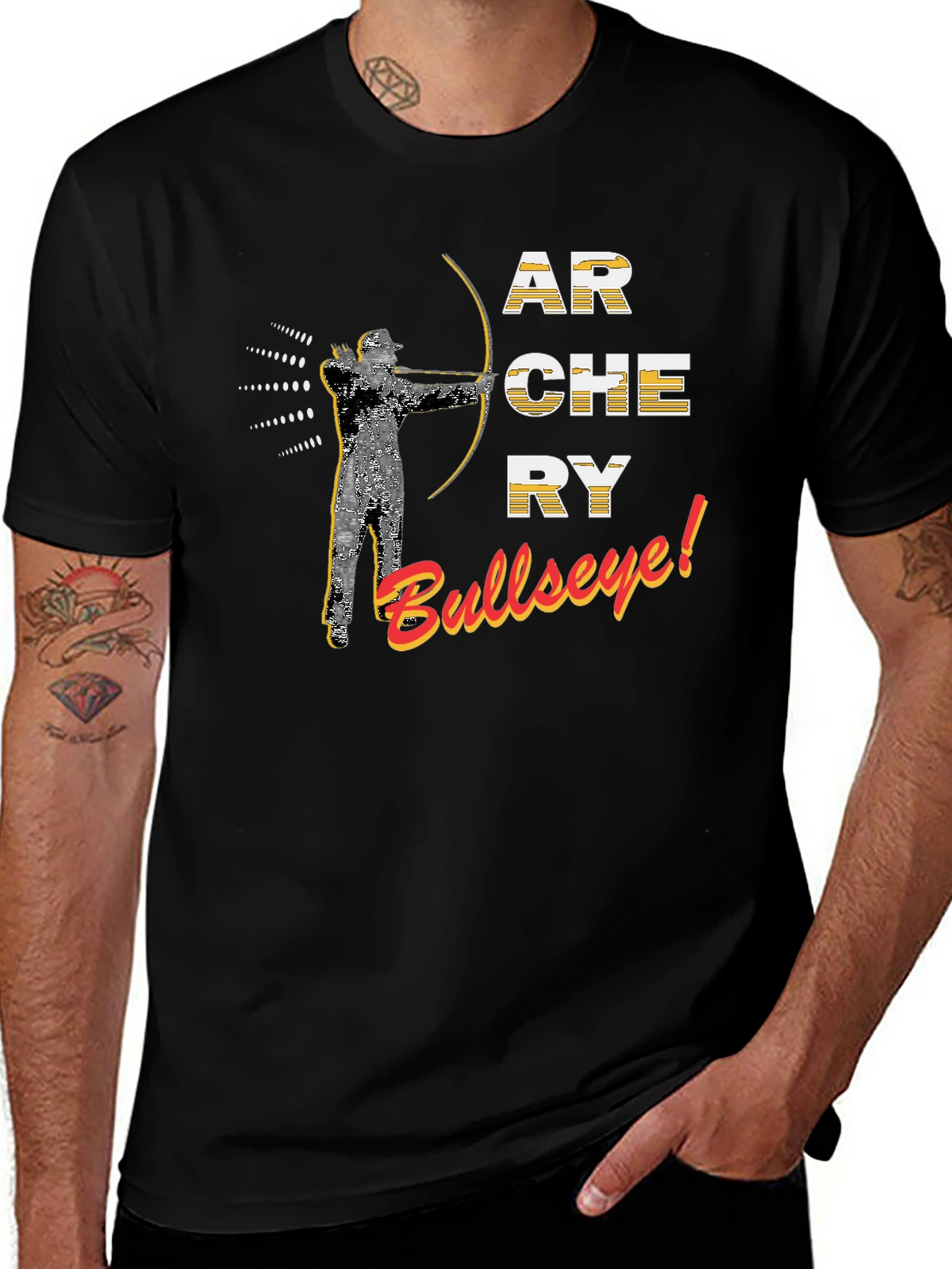 Archery Bullseye T-Shirt - Archer Graphic Tee
