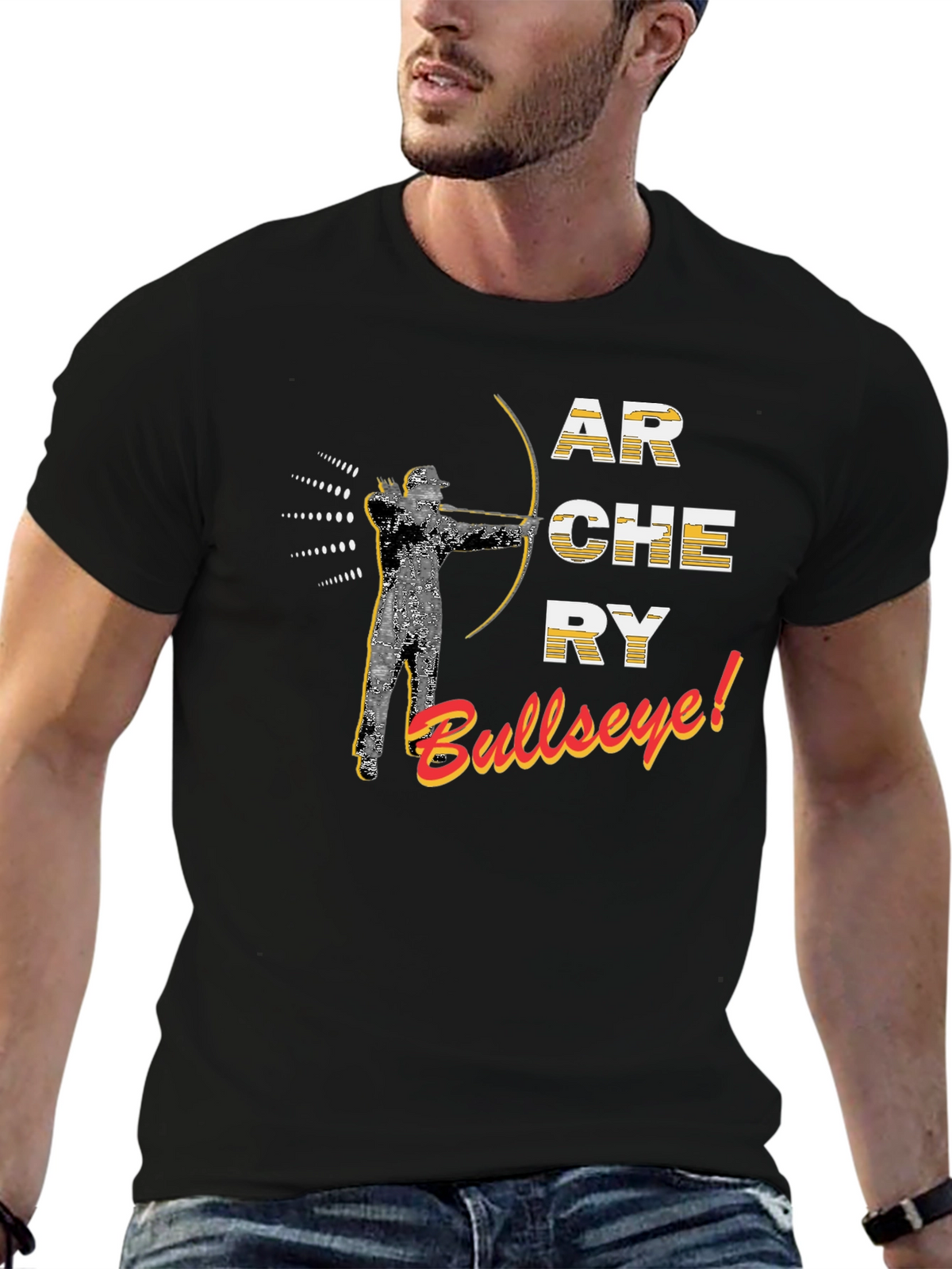 Archery Bullseye T-Shirt - Archer Graphic Tee