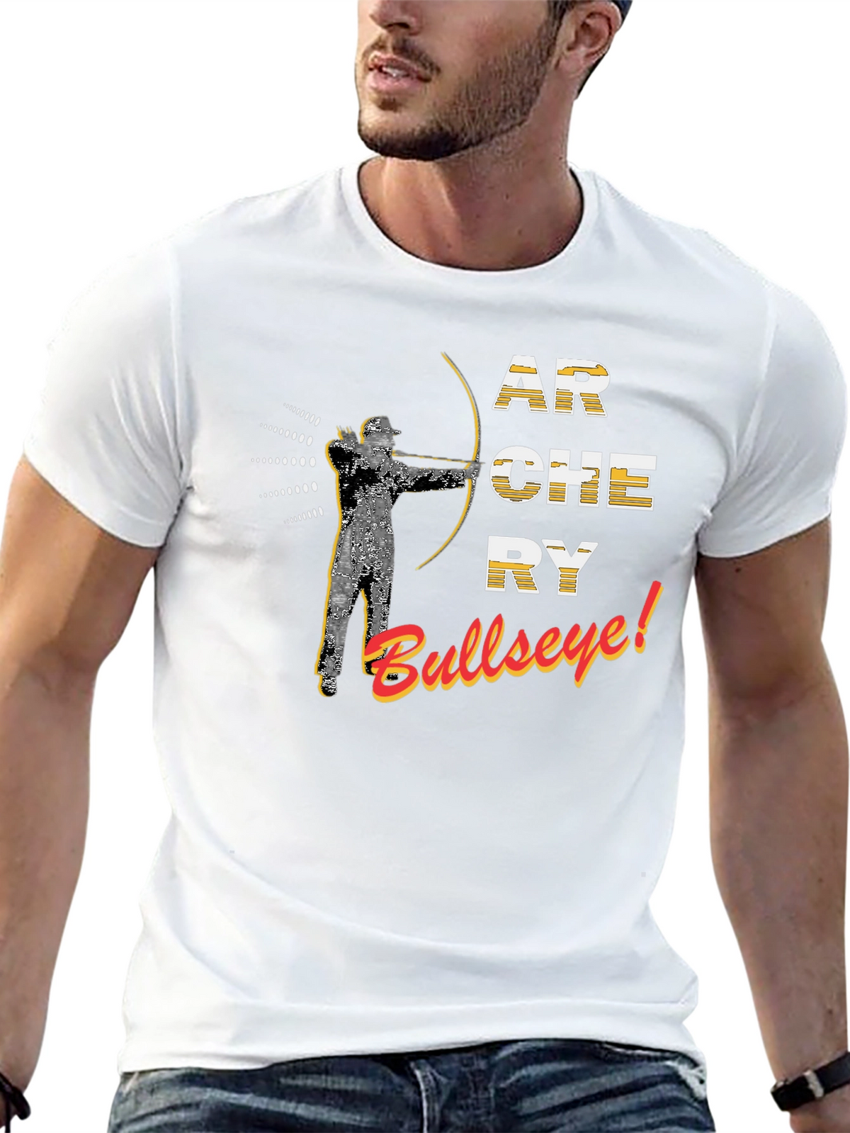 Archery Bullseye T-Shirt - Archer Graphic Tee