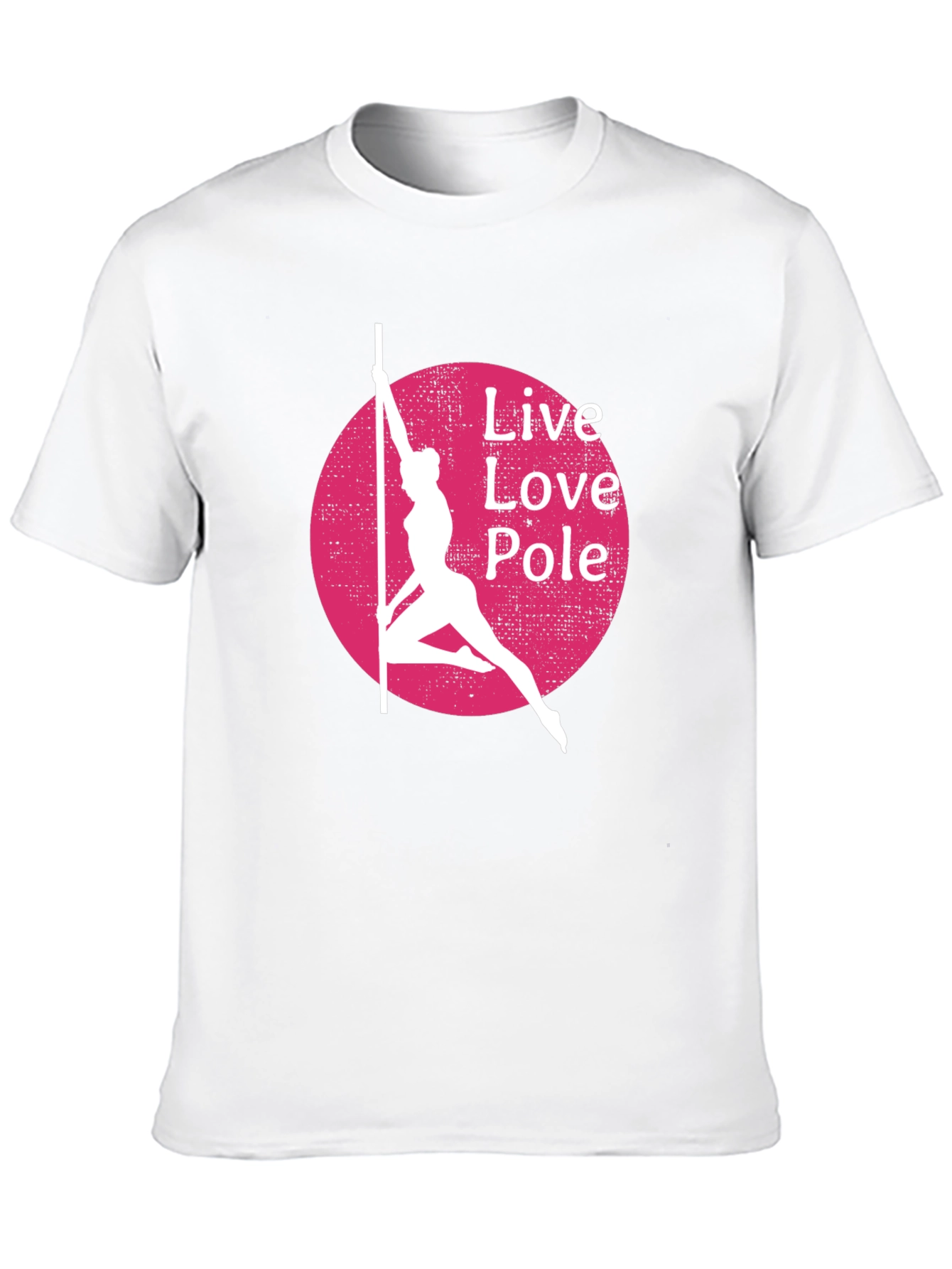 Live Love Pole T-Shirt - Black Cotton Blend