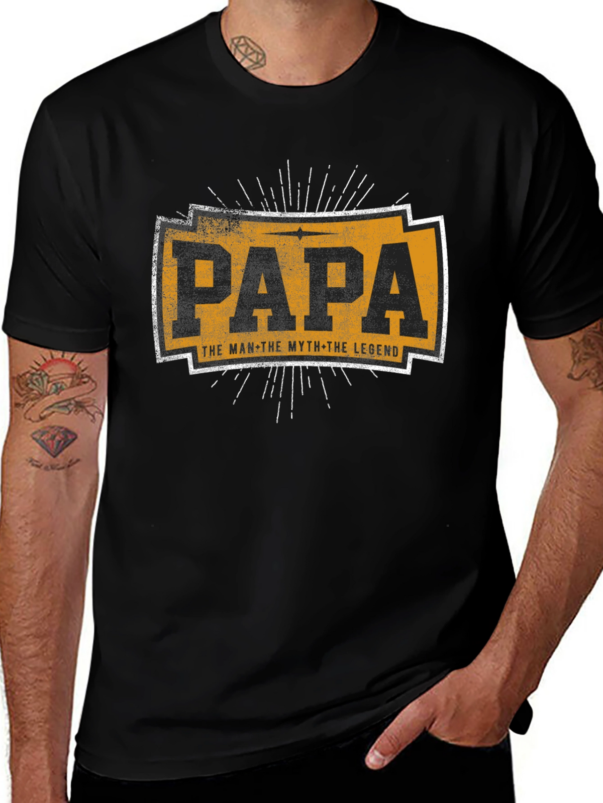 Papa The Man The Myth The Legend T-Shirt