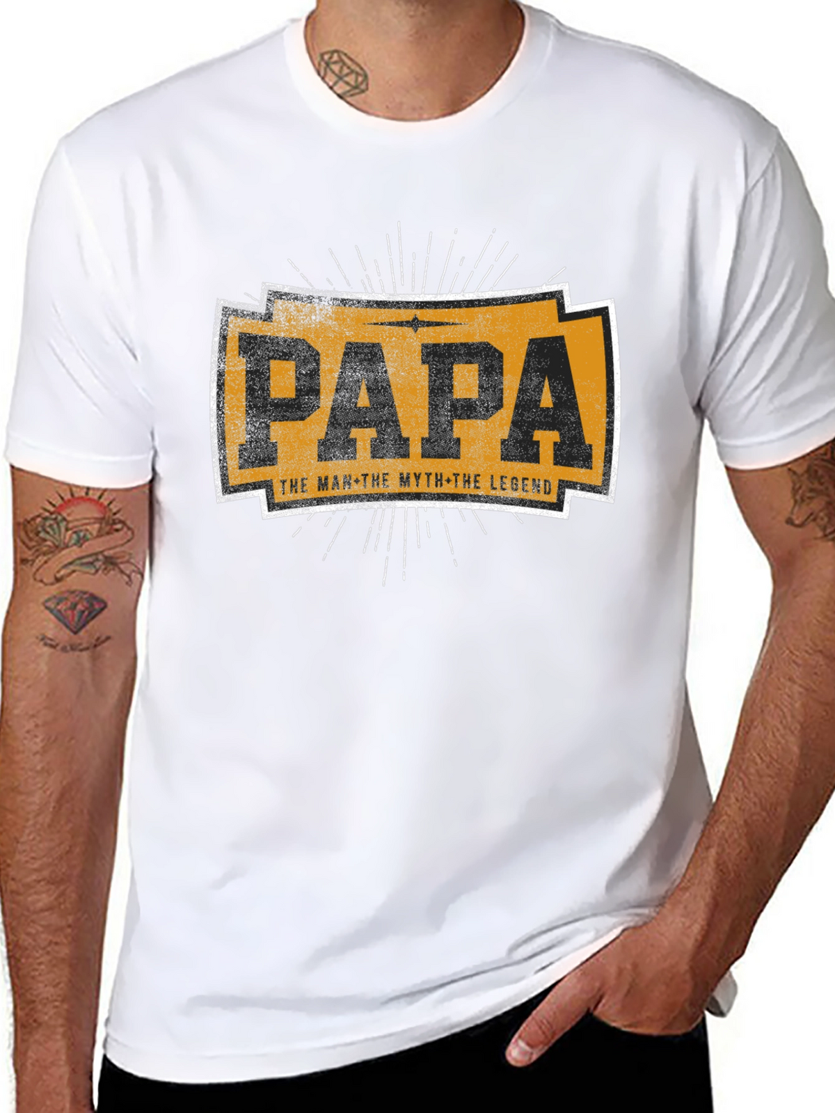 Papa The Man The Myth The Legend T-Shirt