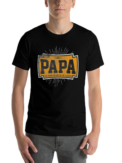 Papa The Man The Myth The Legend T-Shirt