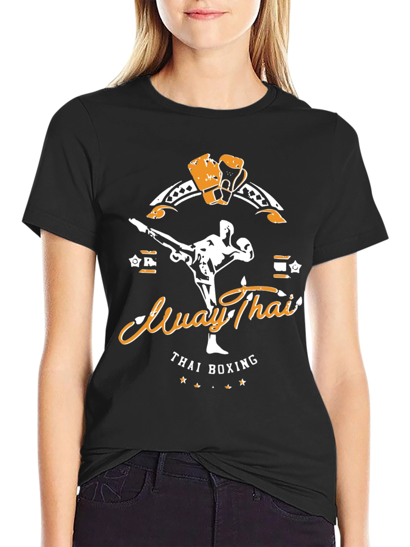 Muay Thai Boxing Graphic T-Shirt