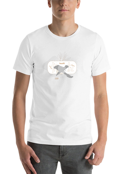 Abstract Graphic Black T-Shirt