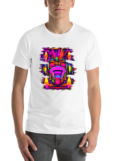 Psychedelic Neon Graphic Tee