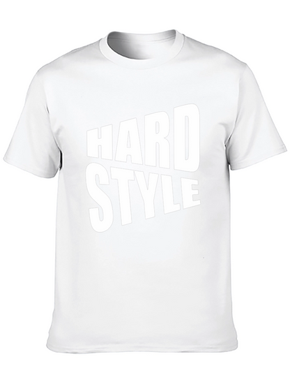 Hard Style Graphic Print Black T-Shirt