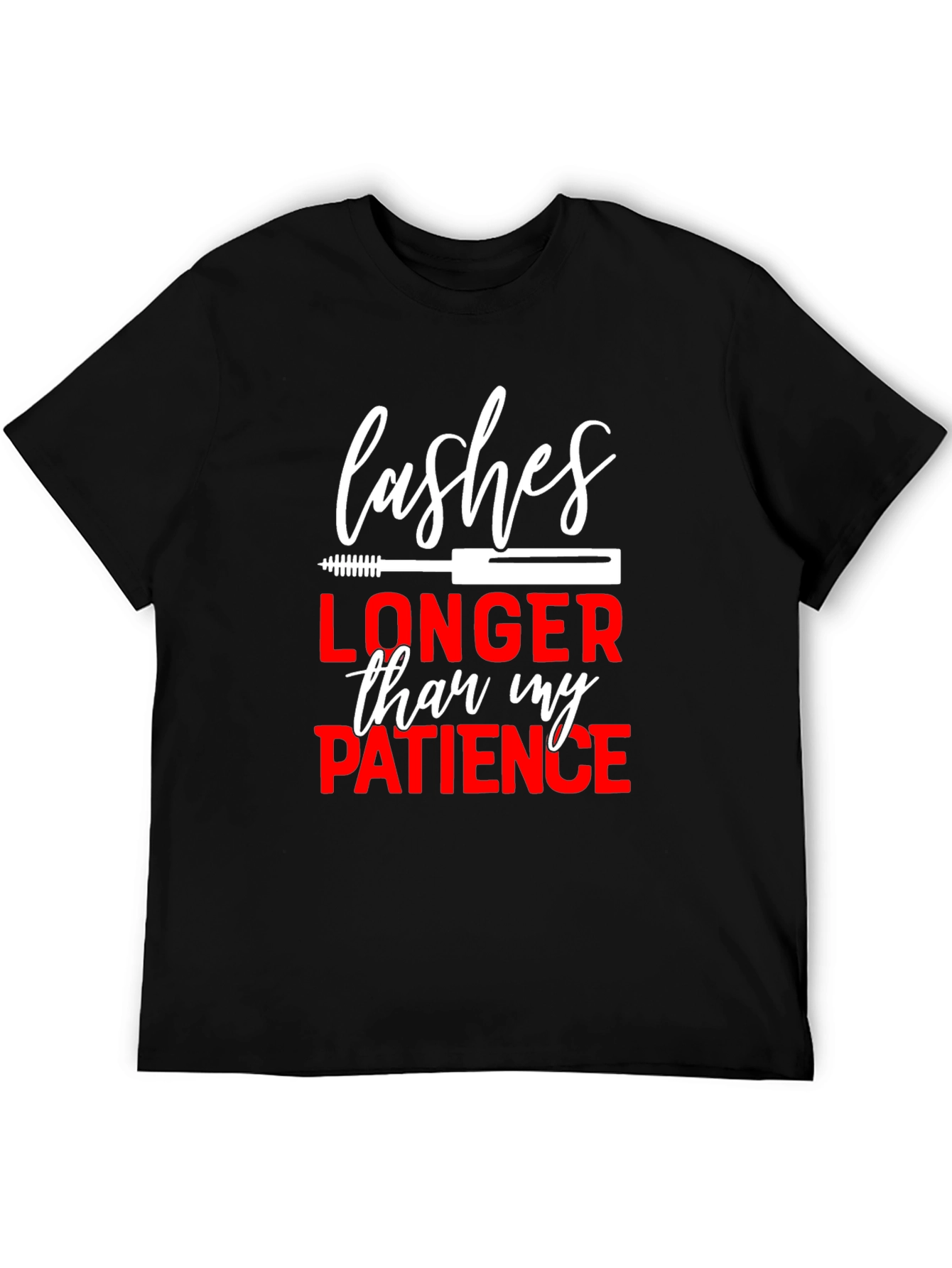 Lashes Longer Than My Patience Graphic Tee
