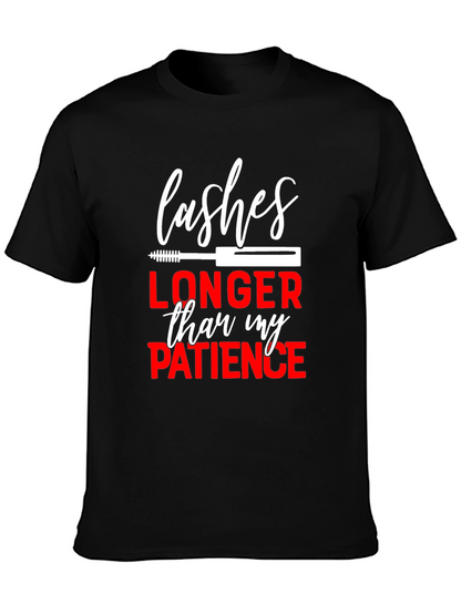 Lashes Longer Than My Patience Graphic Tee